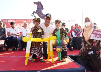 Karnaval Paud Kategori Bermain Diikuti 48 Lembaga Semarakkan HUT Kemerdekaan Ke – 78 Republik Indonesia