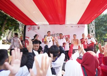 Ekspresi Kebangsaan Kolaborasi Instansi Pemerintah dan Masyarakat Berlangsung Meriah