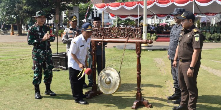 Pembukaan TMMD Ke-118 Tahun 2023 Di Alun-Alun Tuban
