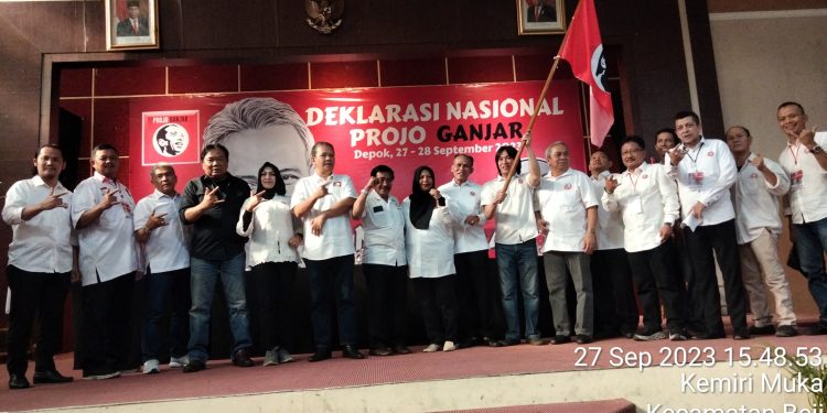 Relawan Projo Ganjar Deklarasikan Dukungan Buat Ganjar Pranowo