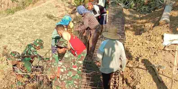 TMMD Ke – 118 Oleh Kodim 0811 Tuban Didukung Penuh Warga Masyarakat