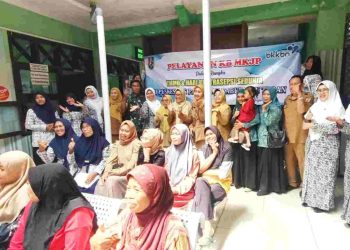 Cegah Stunting, TMMD Ke-118 Kodim 0811 Tuban Gelar KB KES MKJP