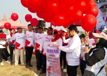 Peduli Kesehatan Jantung, Melalui RSUD RA. Basoeni Pemkab Mojokerto Gelar Senam Sehat Jantung
