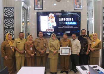 Bupati Ikfina Resmikan Aplikasi Siap Ramah Milik RSUD Prof. dr. Soekandar