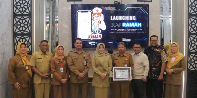 Bupati Ikfina Resmikan Aplikasi Siap Ramah Milik RSUD Prof. dr. Soekandar