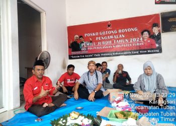 Ony Setiawan Pimpin Pembukaan Posko Gotong Royong Pengawalan Pemilu Jurdil