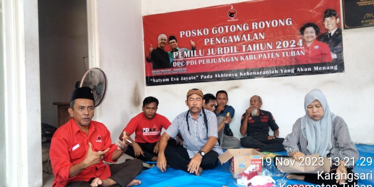 Ony Setiawan Pimpin Pembukaan Posko Gotong Royong Pengawalan Pemilu Jurdil