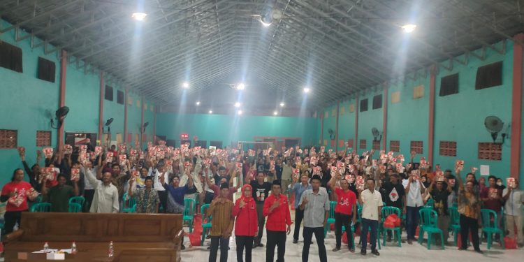 Silaturahmi Relawan Bertajuk Ganjar & Saya Sepakat Dukung Ony Setiawan