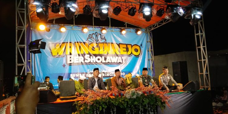 Gelar Ruwah Desa Pemdes Wringinrejo Bersholawat