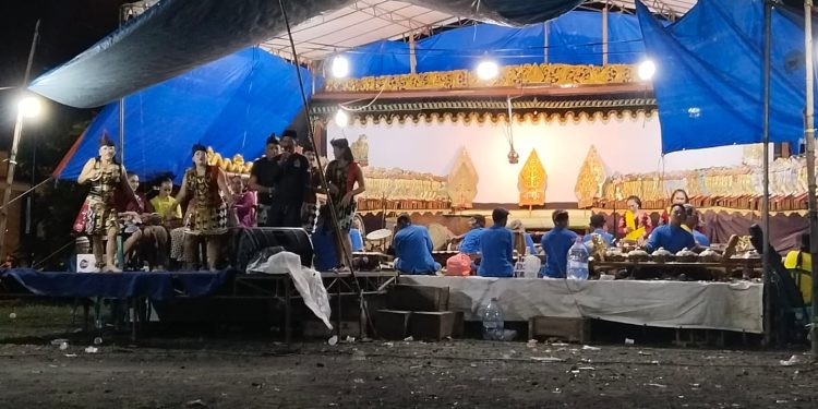 Pagelaran Wayang Kulit dan Campursari Meramaikan Ruwah Dusun Damarsi