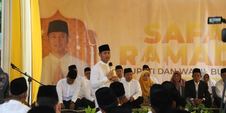 Kunjungi Pesantren Mas Lindra Gelar Safari Ramadhan 2024