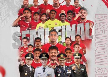 Nobar Timnas Indonesia U-23 Masuk Babak 4 Besar