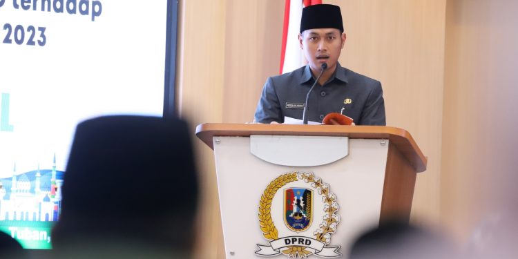 DPRD Tuban Beri Apresiasi dan Rekomendasi LKPJ Bupati TA 2023
