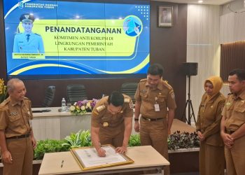 Bupati Tuban Teken Komitmen Bersama Penyelenggaraan Good Governance
