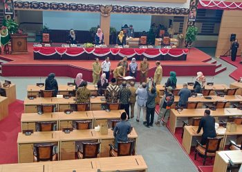 Rapat Paripurna DPRD Kabupaten Mojokerto Membahas Pendapat Akhir 3 Raperda