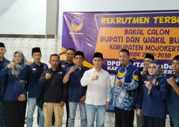 DPD Partai NasDem Mojokerto Buka Rekrutmen Terbuka Cabup – Cawabup