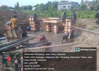 Diduga Tanpa Kantongi Izin Tower Magersari Sudah Tahap Pembangunan