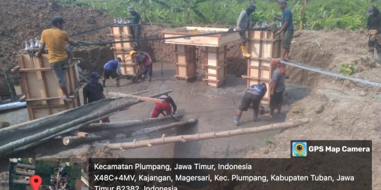 Diduga Tanpa Kantongi Izin Tower Magersari Sudah Tahap Pembangunan