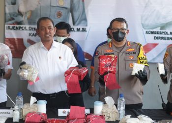 Kepolisian Daerah Jatim Berhasil Membongkar Rumah Produksi Narkoba
