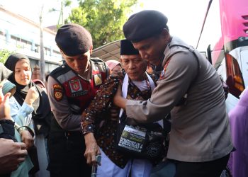Polres Mojokerto Kota Beri Pelayanan Prima Kepada Calon Jamaah Haji Kota Mojokerto