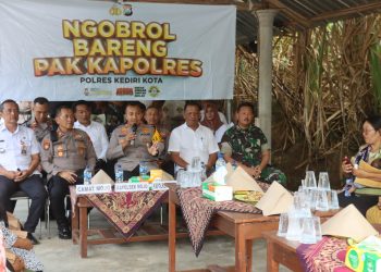 Ngobrol Bareng Pak Kapolres,  Cara Polres Kediri Kota Ajak Warga Jaga Kamtibmas