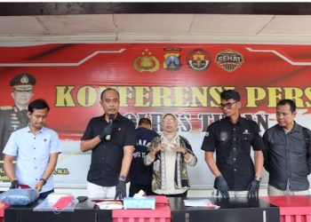 Terduga Pencuri Handphone di Plumpang Diamankan Polres Tuban