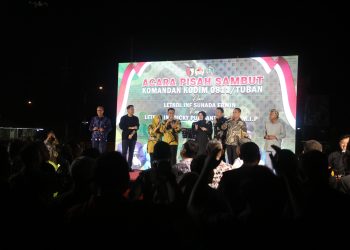 Pisah Sambut Komandan Kodim 0811/Tuban Dihadiri Bupati