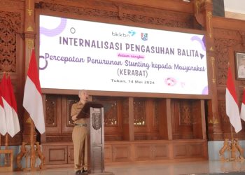 Satu Digit di Tahun 2024 Target Pemkab Tuban Turunkan Angka Stunting
