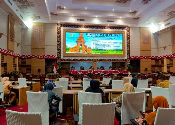 Bupati  Mojokerto Menjawab Pandangan Umum Fraksi-Fraksi DPRD Kabupaten Mojokerto Terhadap 3 Raperda