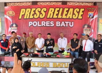 Pengeroyokan Berujung Kematian Polres Batu Polda Jatim Tetapkan Tersangka 5 Orang Anak