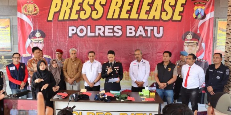Pengeroyokan Berujung Kematian Polres Batu Polda Jatim Tetapkan Tersangka 5 Orang Anak
