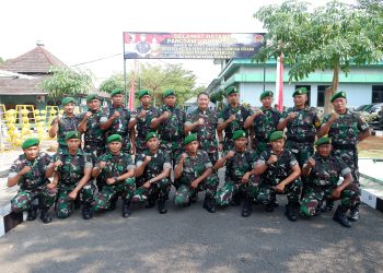 Dandim 0811 Tuban Sambut Kunjungan Kerja Pangdam V/Brawijaya