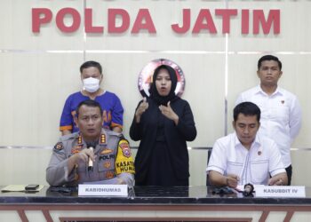 Polda Jatim Amankan Tersangka Penipuan dan Penggelapan Proyek Apartemen di Surabaya
