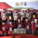 Polwan Kota Mojokerto Bagikan Puluhan Al-Quran di Taman Pendidikan Manarul Huda