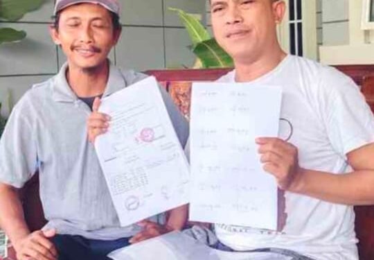 Pemdes Kedunglengkong Diduga Palsukan Tanda Tangan LPJ Dana Desa 2022