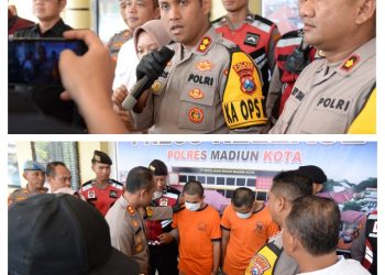 Polres Madiun Kota Amankan 11 Tersangka Perusakan dan Pengeroyokan