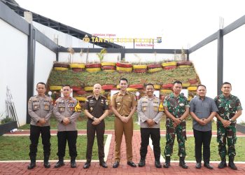 Lapangan Tembak Tantya Sudhirjati Polres Tuban Diresmikan