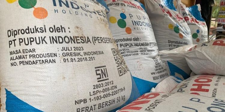 Tim Mabes Polri Gagalkan Penyelundupan Pupuk Bersubsidi 25 Ton Di Tuban