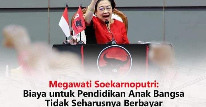 Megawati Soekarnoputri: Biaya untuk Pendidikan Anak Bangsa Tidak Seharusnya Berbayar