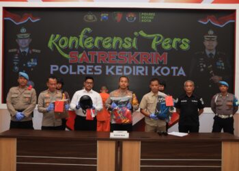 Polres Kediri Kota Akhirnya Berhasil Tangkap 3 Orang Pengeroyok Suami Istri