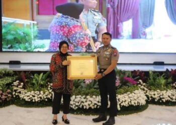 Mensos Beri Penghargaan Gercepnya Polres Mojokerto Kota Ungkap 2 Kasus