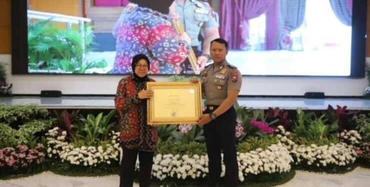 Mensos Beri Penghargaan Gercepnya Polres Mojokerto Kota Ungkap 2 Kasus