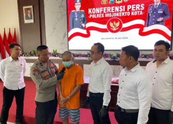 Setubuhi Gadis 17 Tahun Warga Pohjejer Gondang Mojokerto Diamankan Satreskrim Polres Mojokerto Kota