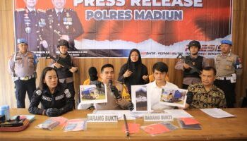 Sat Reskrim Polres Madiun Bekuk Dua Pelaku Perampokan Yang Menewaskan Sopir Truk Di Saradan