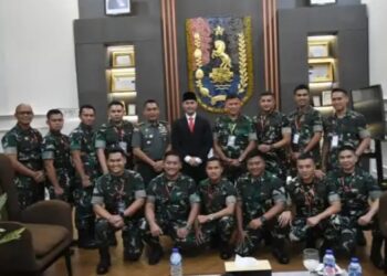 Sebanyak 13 Orang Anggota TNI AD Ikuti KKL Pasis Dikreg Seskoad di Tuban