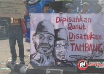 Massa Aktivis Cik Di Tiro Sentil Muhammadiyah dan NU : Dipisahkan Qunut, Disatukan Tambang
