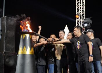 Pembukaan PORKAB VII Kabupaten Tuban Meriah