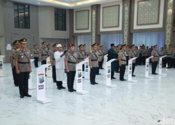 Jabatan Kapolres dan PJU Polda Jatim Resmi Diserahterimakan, Ini Daftarnya