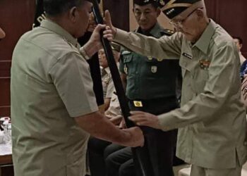 Mayjen Komaruddin Simanjutak Menangis Gantikan Doni Monardo