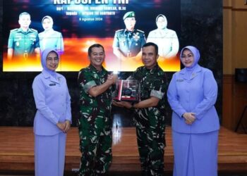 Puspen TNI Gelar Acara Lepas Sambut Kapuspen TNI